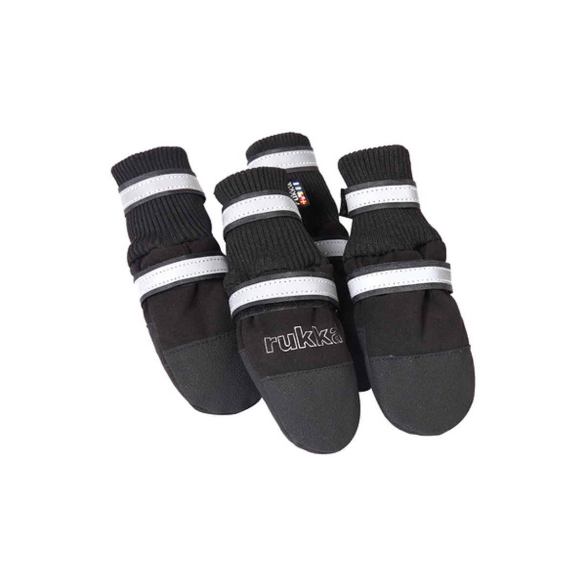 Rukka Thermal batai šunims, 4 vnt, 6 dydis, juodi -  1