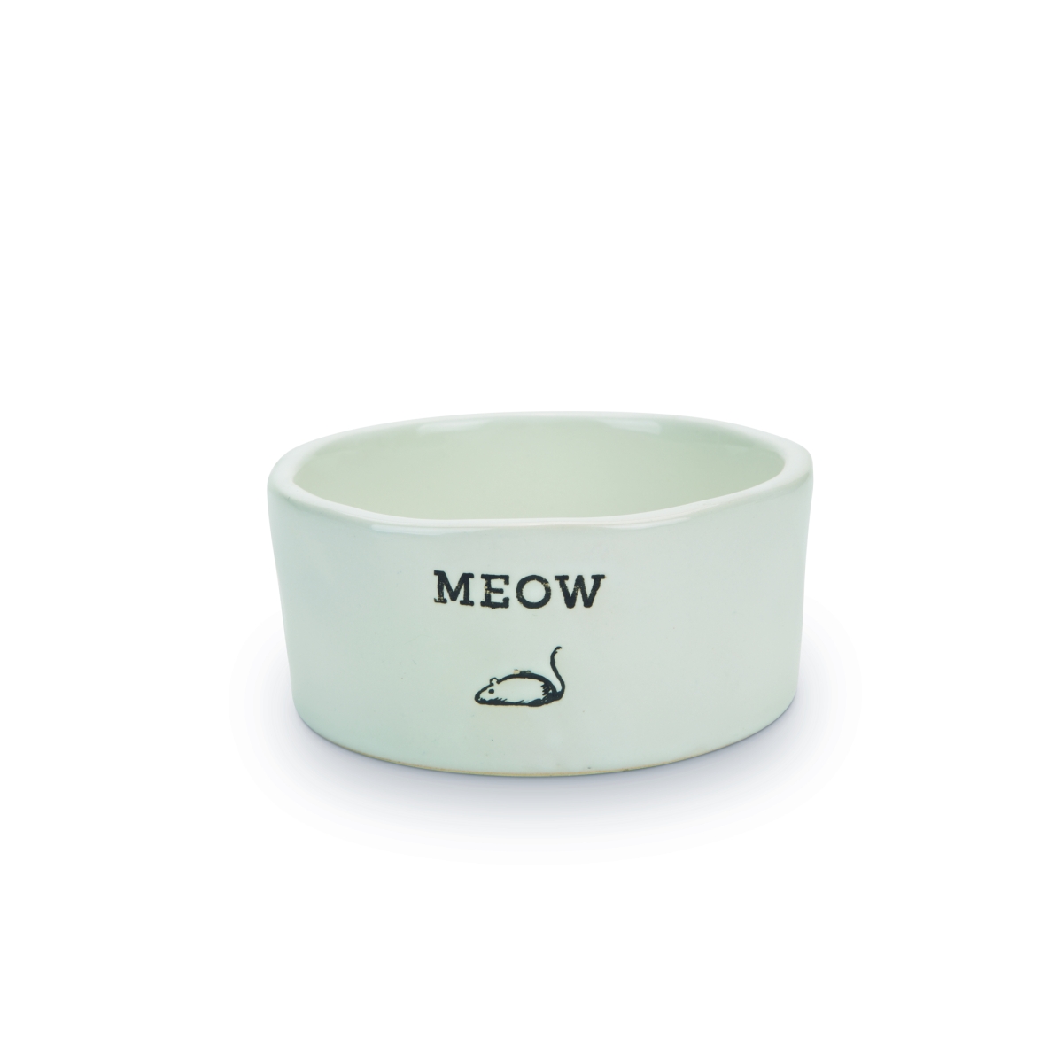 Beeztees baltas keraminis dubuo katėms,  11, 5 x 4  cm - 