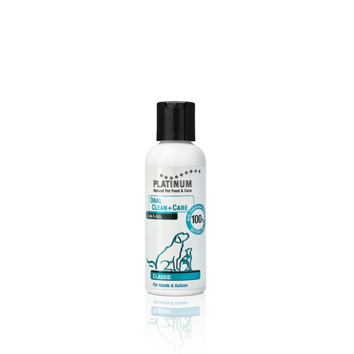 Platinum Oral Clean+Care burnos ir dantų higienos gelis, 120 ml - 