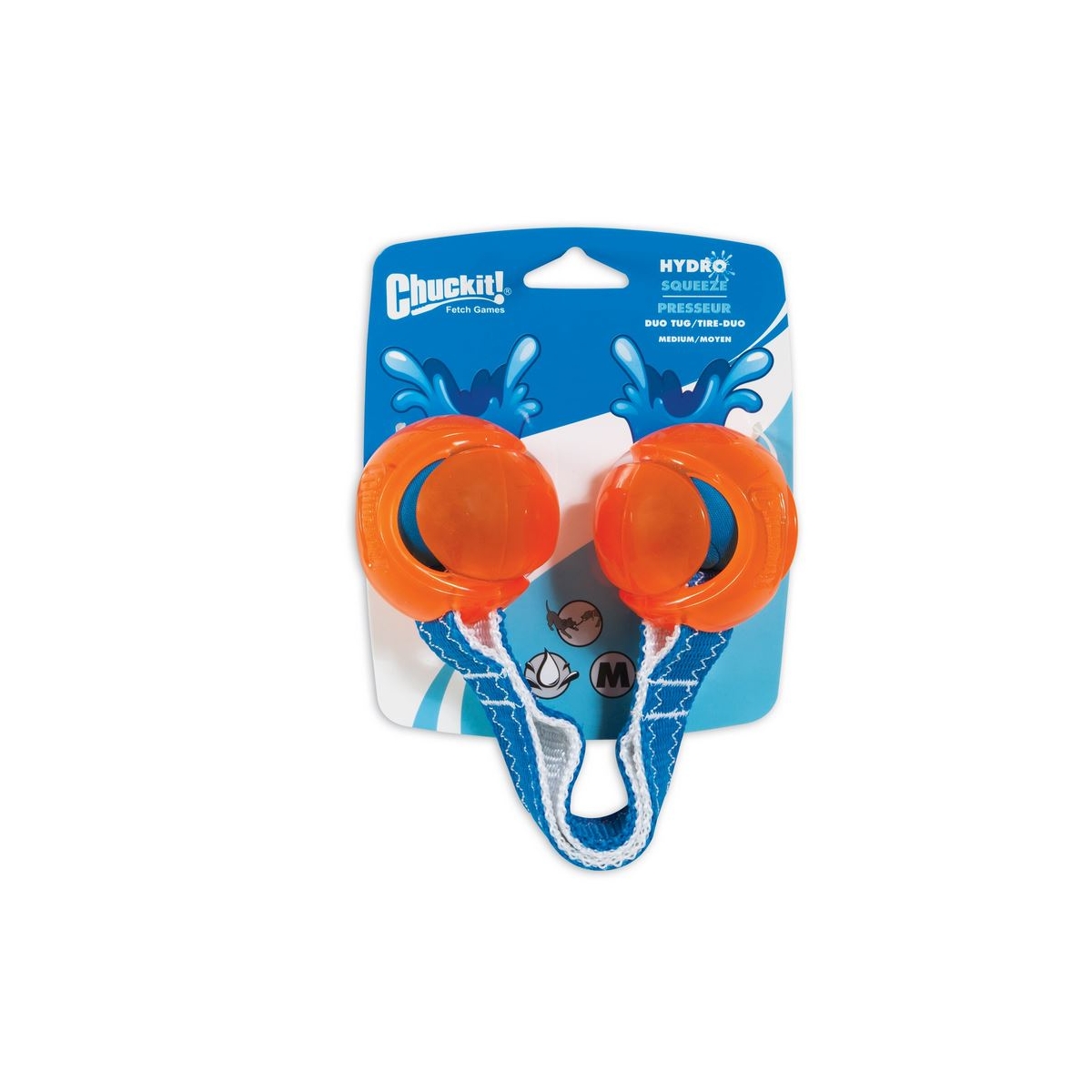 Chuckit Hydro Squeeze Duo Tug vandens žaislas šunims, 7,5/35 cm -  1