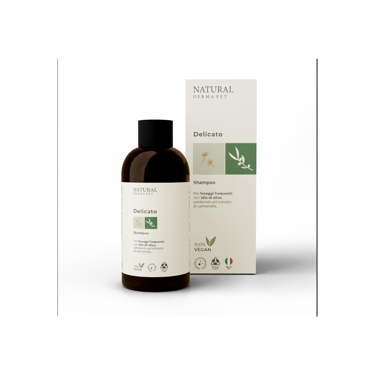 Derbe šunų šampūnas pažeistam kailiui, 200 ml - 