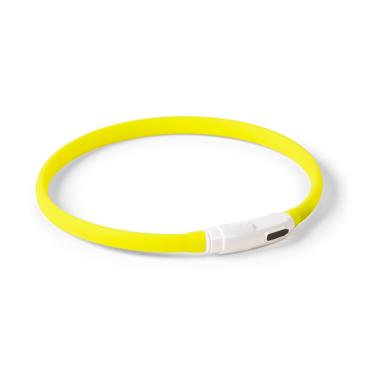 Little & Bigger LED antkaklis šunims, iki 45 cm, geltona - 