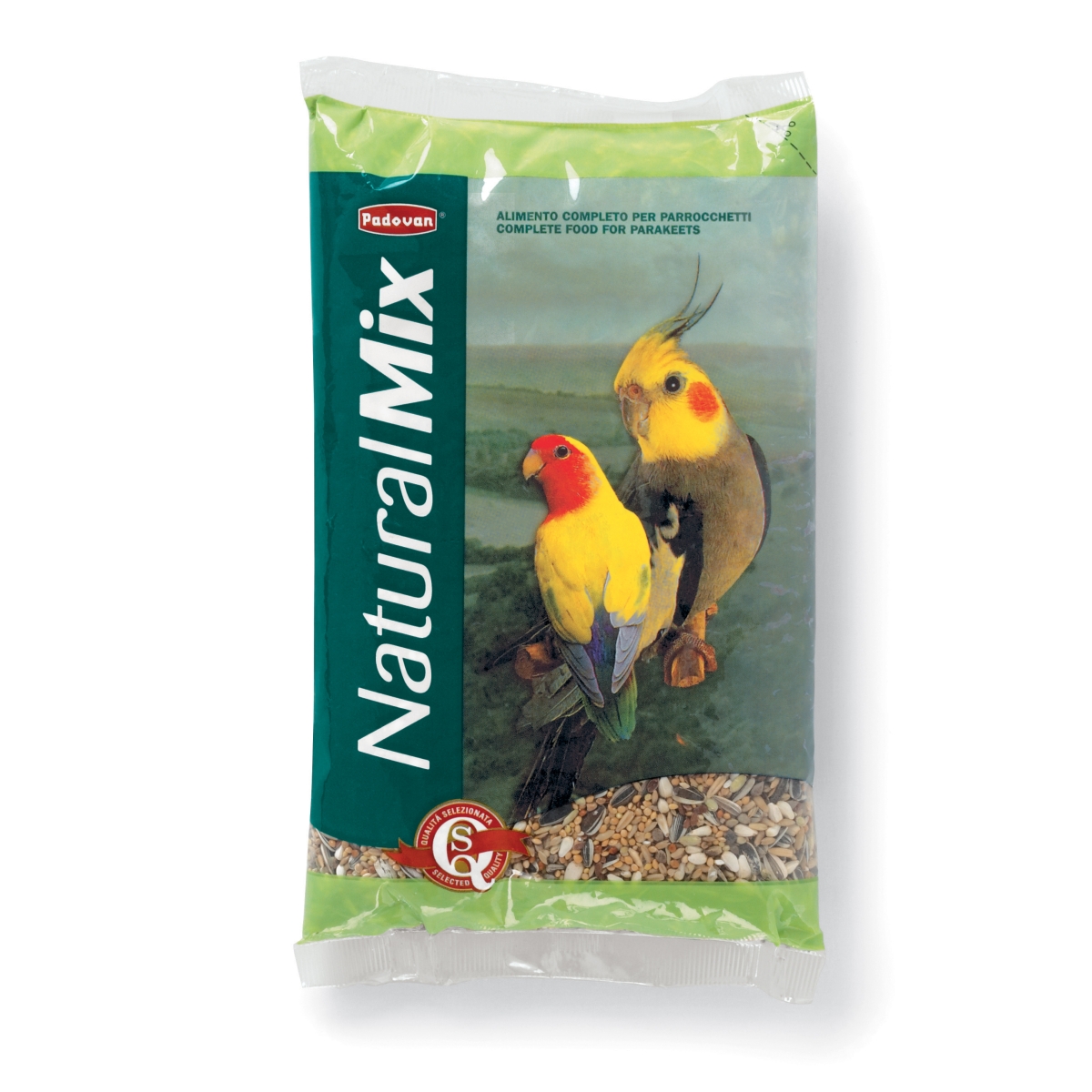 Padovan NaturalMix maistas papūgėlėms, 850g -  1