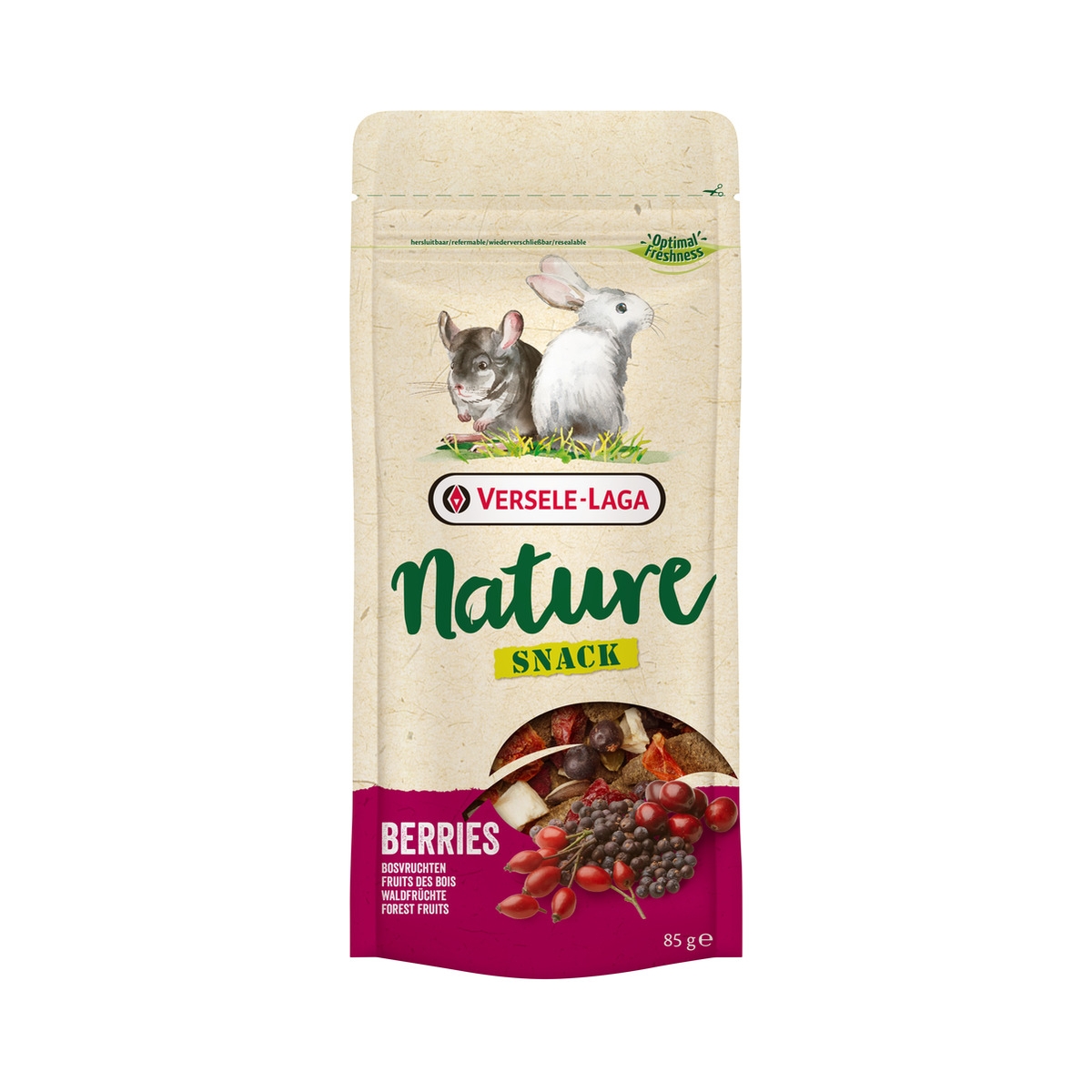 Versele-Laga Nature skanėstai graužikams su uogomis, 85g - 