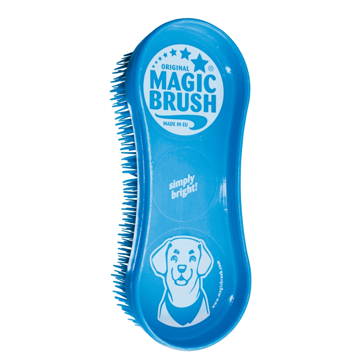 Kerbl Magic Brush šukos šunims, 16,5 cm, mėlynos -  1