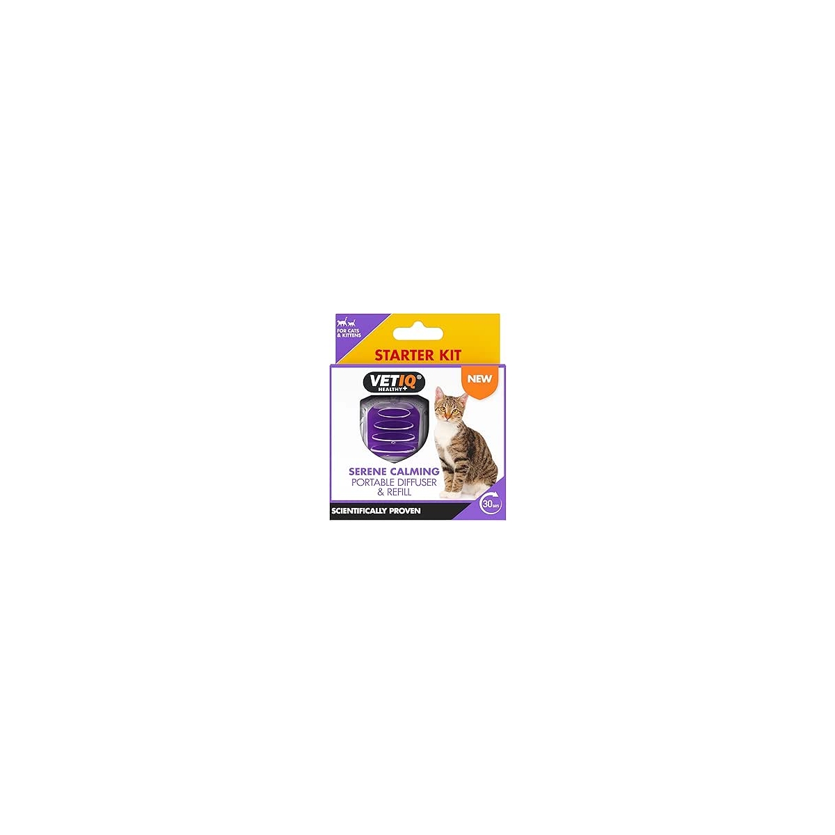 VETIQ Serene raminantis nešiojamasis difuzorius ir užpildas, 6ml -  1
