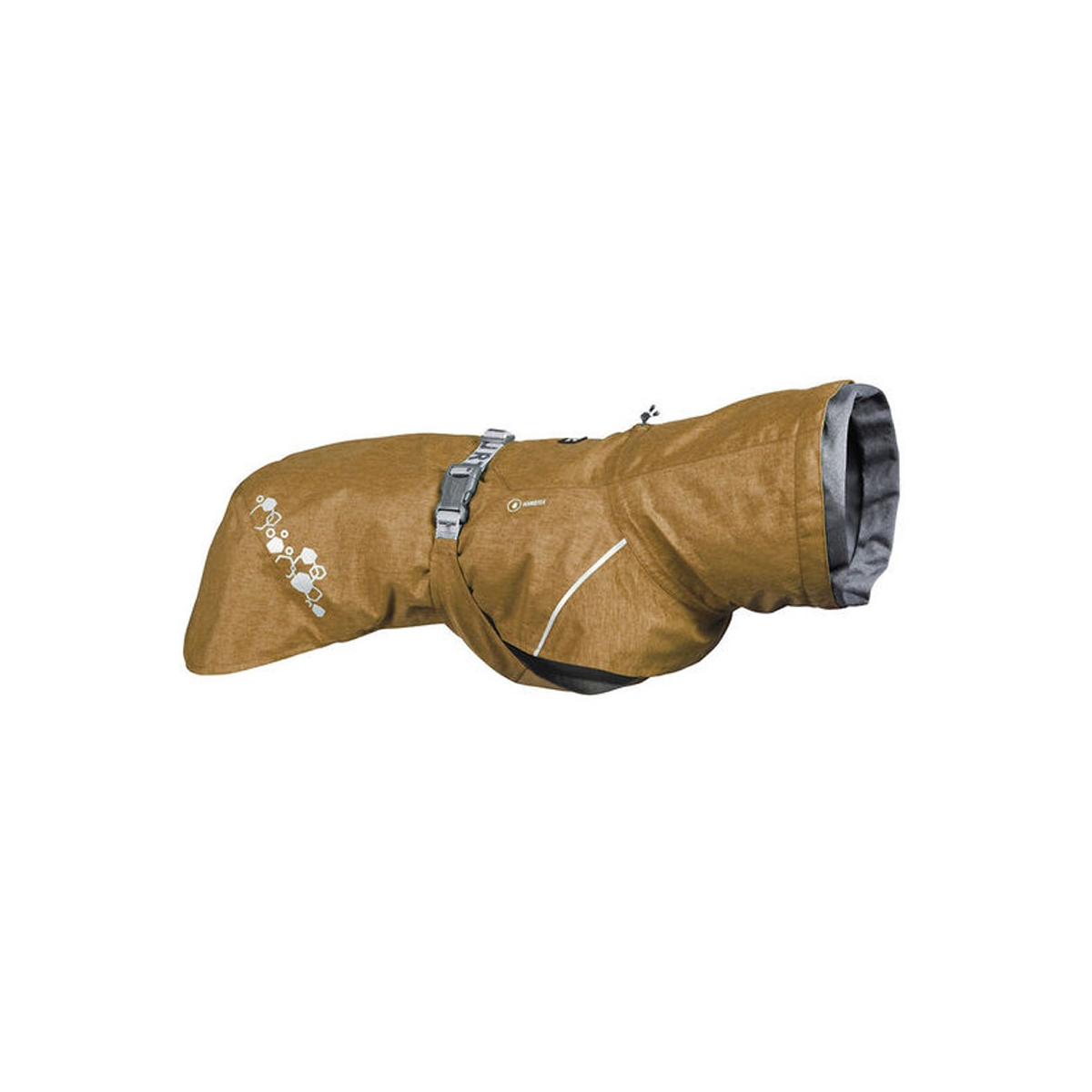 Hurtta Monsoon Eco II lietpaltis šunims, 65 dydis, rudos spalvos -  1