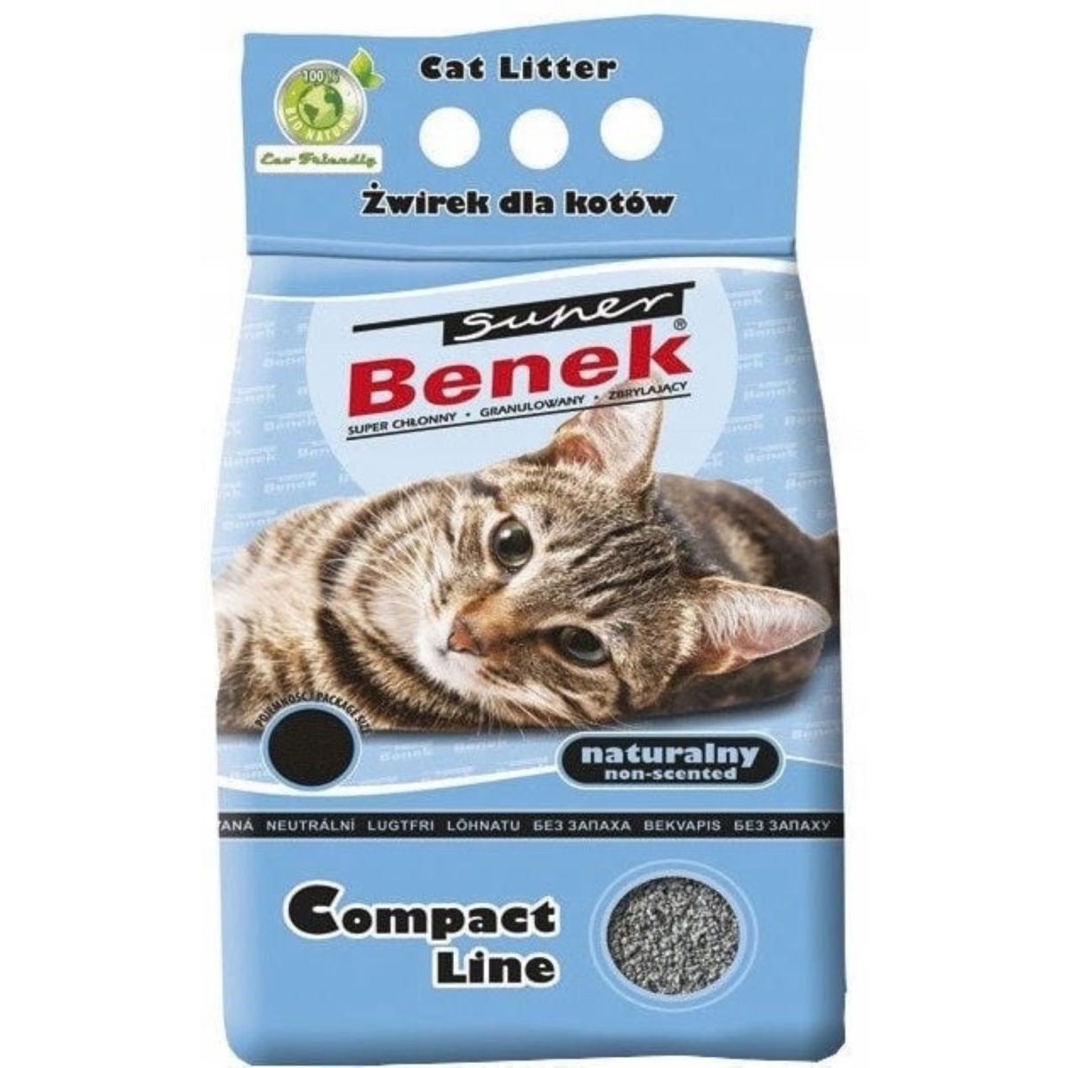Certech Super Benek jūros kvapo kraikas katėms, 25 l - 