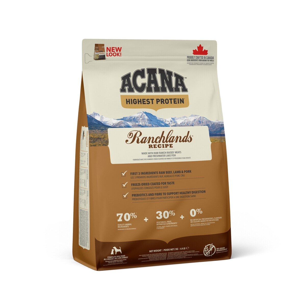ACANA RANCHLAND SAUSAS MAISTAS ŠUNIMS, 2 KG - 