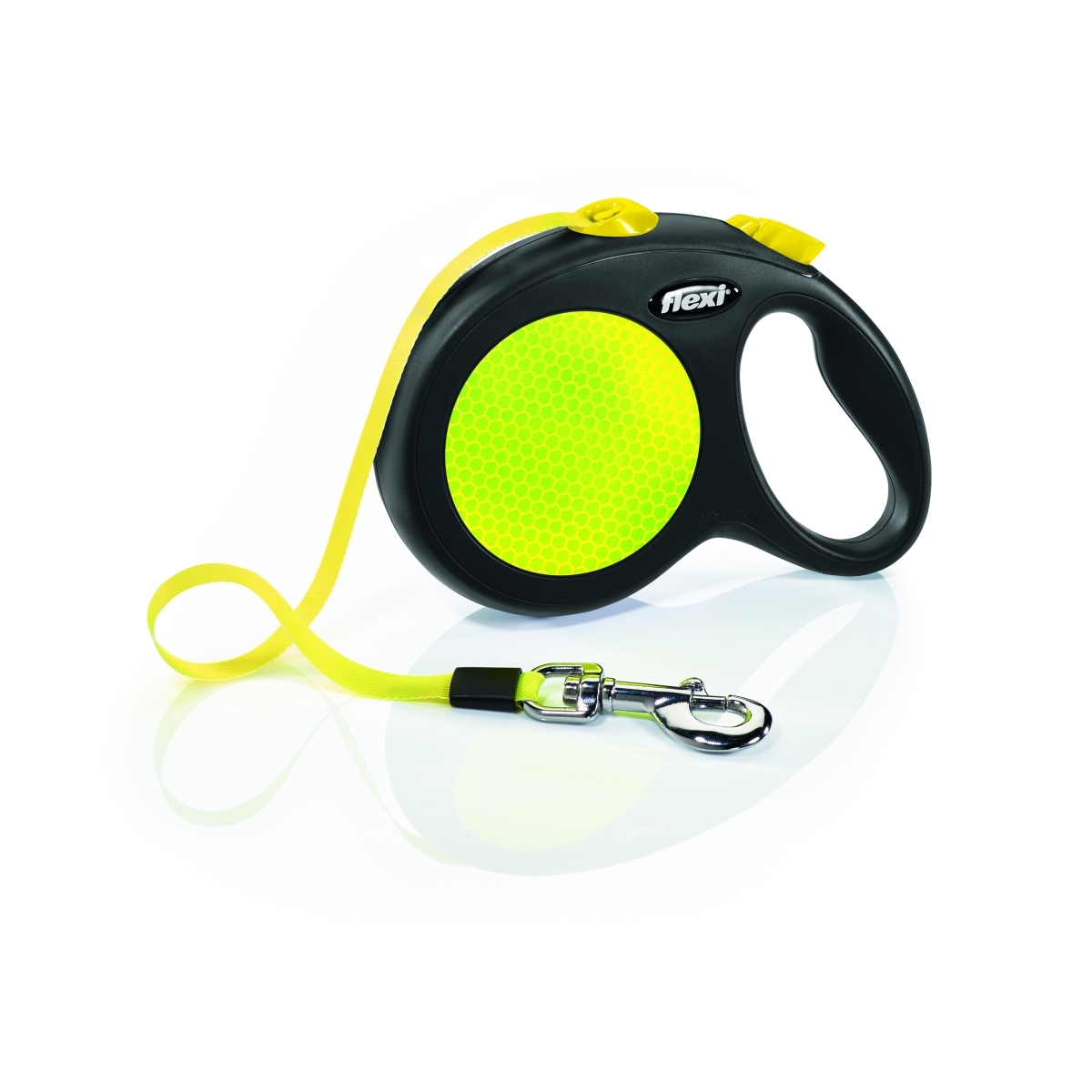 Flexi Neon automatinis juostinis pavadėlis L/5 m, neoninis -  1