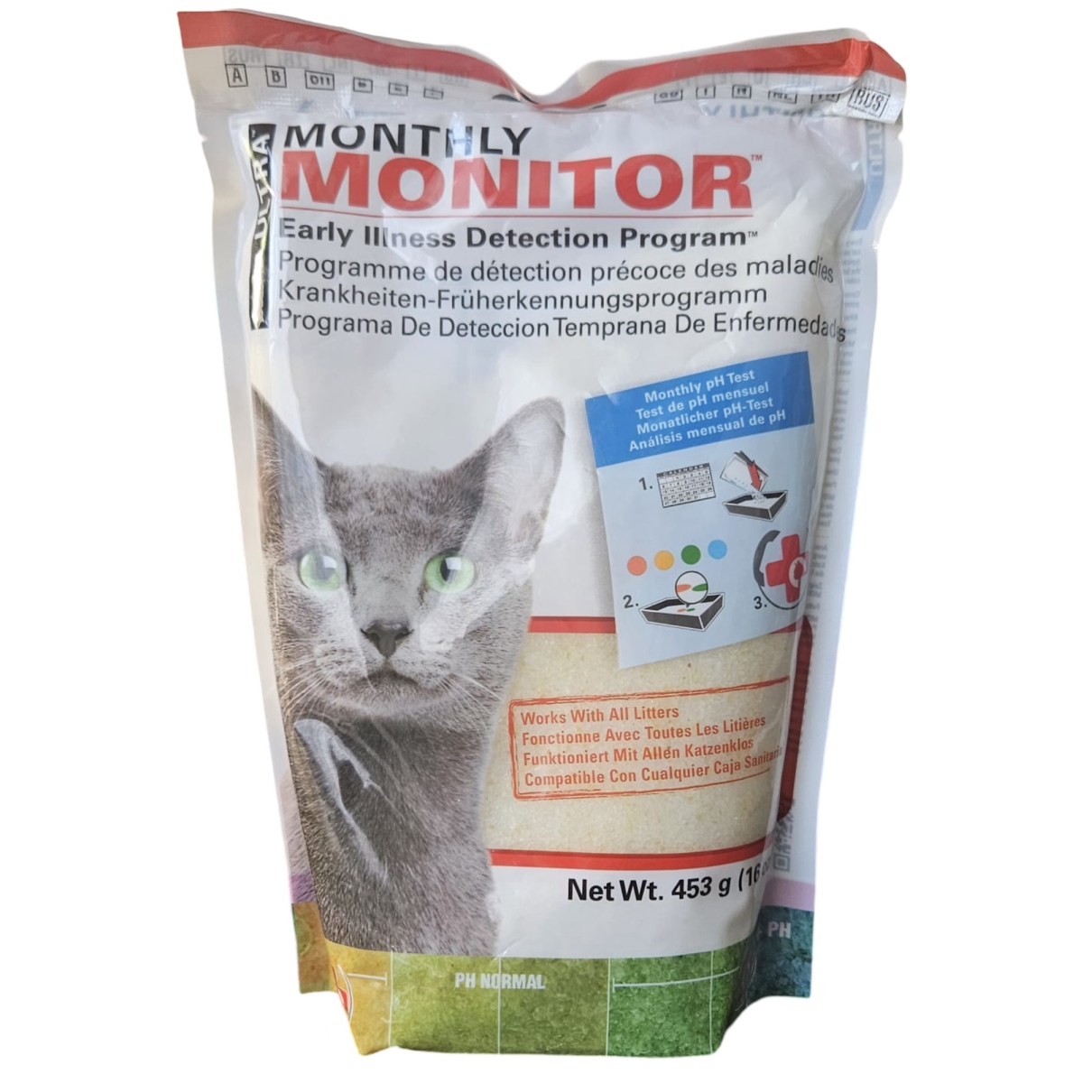 Monthly Monitor išmanus kačių kraiko priedas, 453g - 