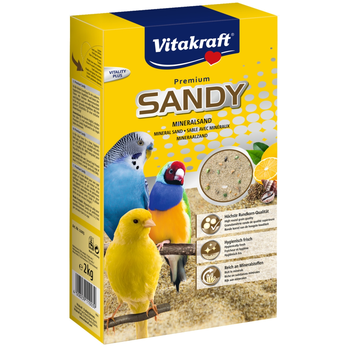 Vitakraft paukščių smėliukas Vita sand  2 kg - 