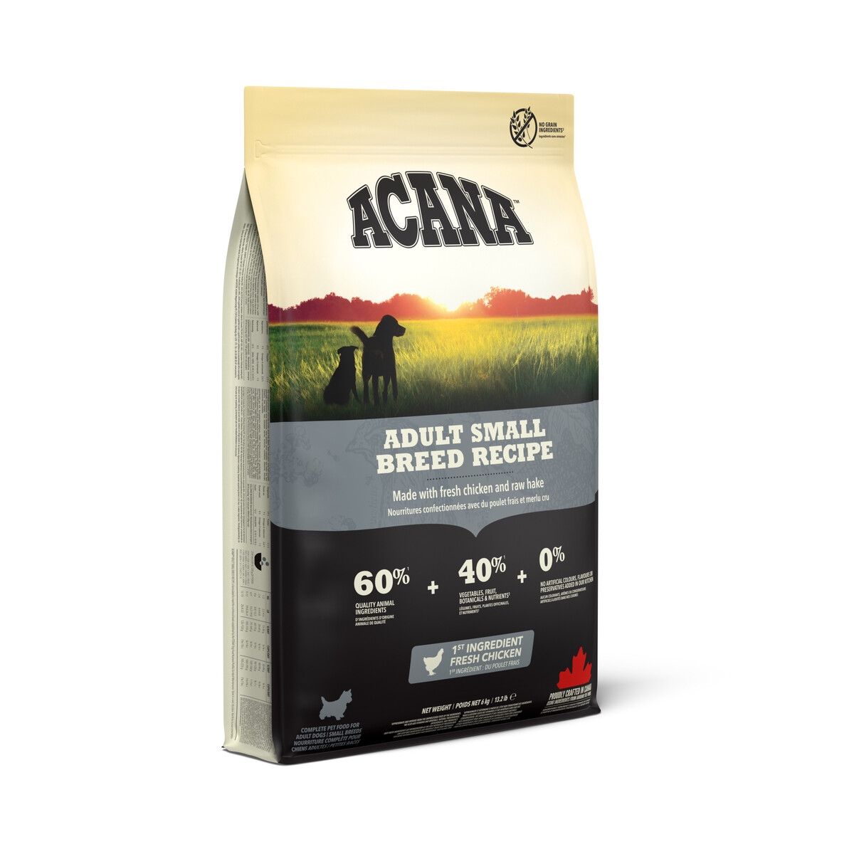 ACANA SMALL BREED SAUSAS MAISTAS MAŽŲ VEISLIŲ ŠUNIMS, 6 KG - 
