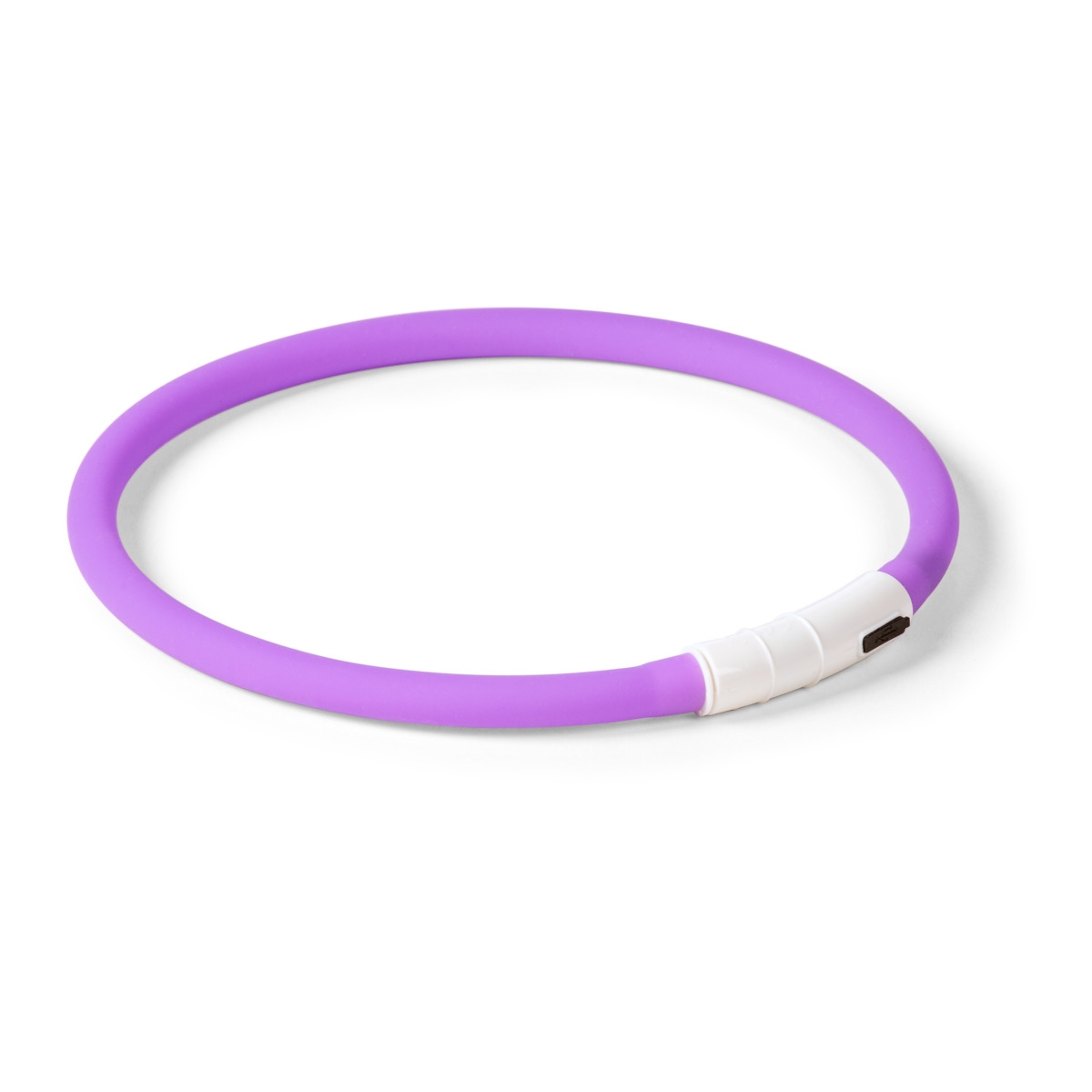 Little & Bigger LED antkaklis šunims, iki 55 cm, violetinė - 