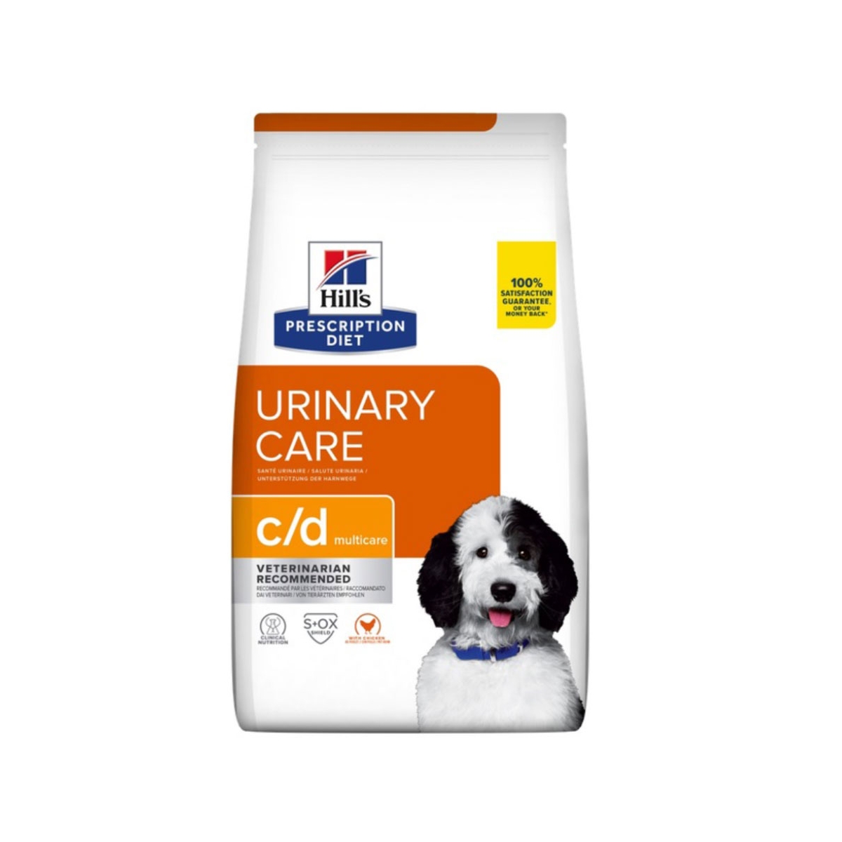 Hill's PD Canine c/d Multicare sausas maistas šunims su višt., 4 kg - 