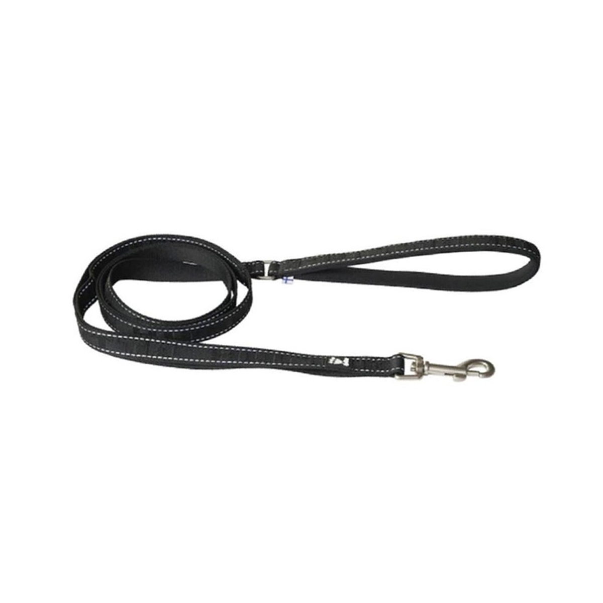 Hurtta Casual Reflective ECO pavadėlis, 180cm x 20 mm, juodas - 