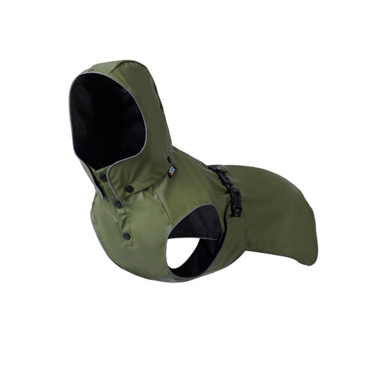 Rukka Streamy ECO lietpaltis šunims, 50 cm, chaki sp. -  1