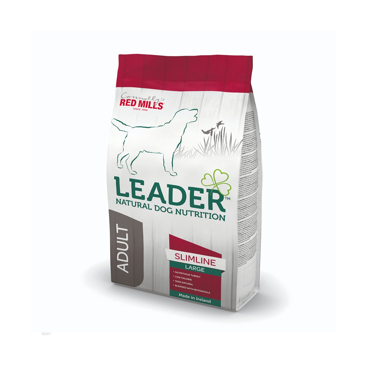 Leader Slimline Large sausas maistas didelių veislių šunims, 12 kg -  1