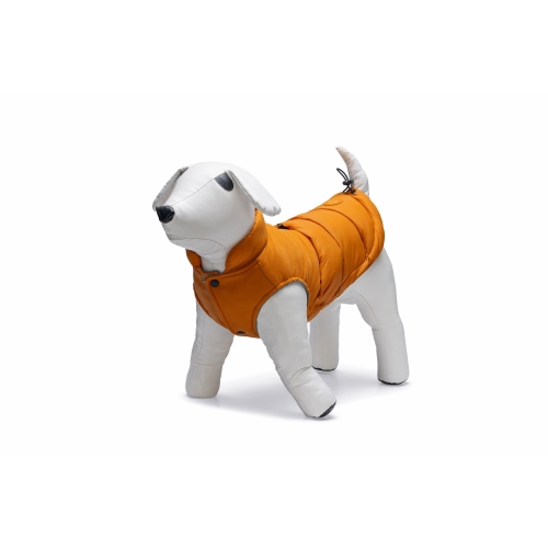 Beeztees šilta ir stilinga striukė šunims, 52 cm, oranžinė