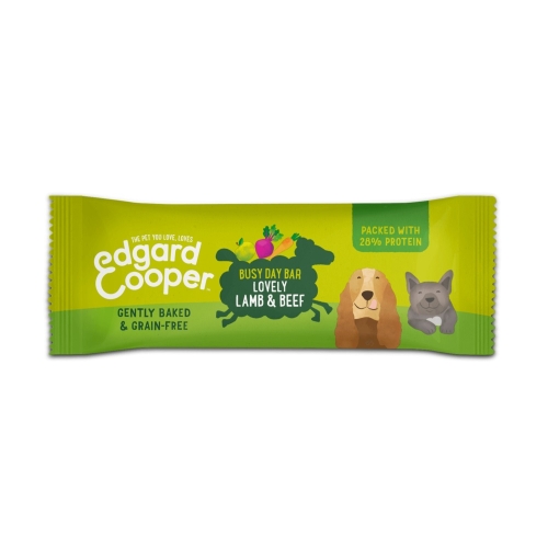 Edgard Cooper Busy Day skanėstas šunims su ėriena ir jautiena, 25 g