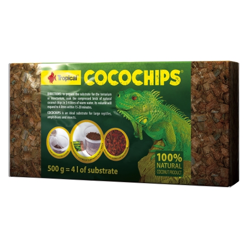 Tropical Cocochips kokoso atplaišų substratas, 500g
