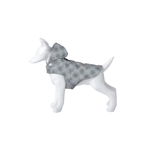 Freedog Flash, šiltas žieminis šuns paltukas, 25 cm, pilkas