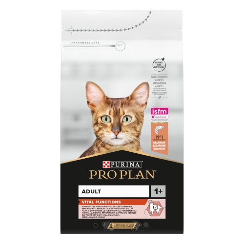 Pro Plan Original sausas maistas katėms su lašiša, 1,5 kg