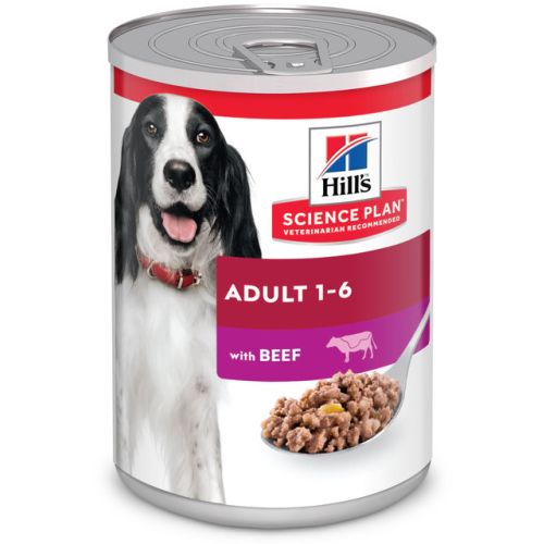 Hill's Science Plan Adult konservai šunims su jautiena, 370 g