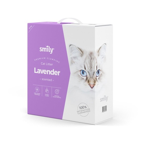 Smily kraikas katėms levandų kvapo, 10 kg