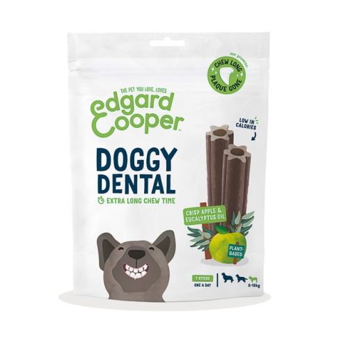 Edgard Cooper Dental lazdelės su obuoliais ir eukaliptu, S, 105g