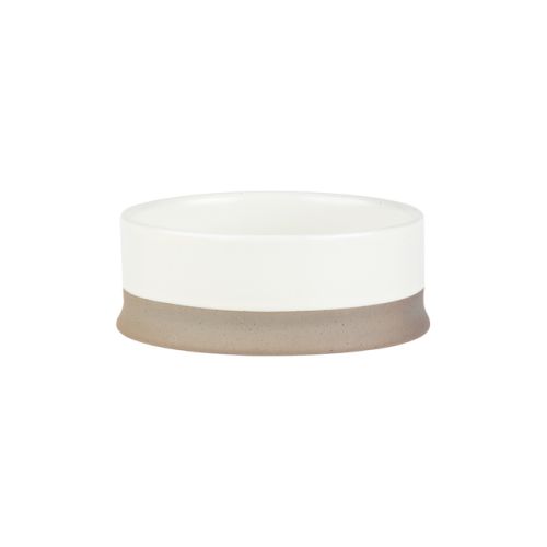Scruffs Scandi ceramic dubenėlis 16 cm, smėlinis/baltas