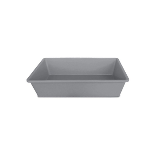 Stefanplast Cat Litter Tray atviras tualetas, pilkas
