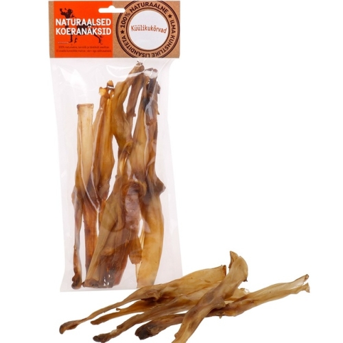 Palmar džiovintos triušių ausys, 100 g