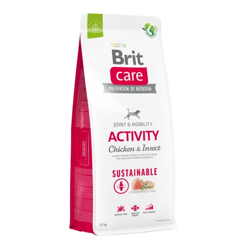 Brit Care maistas šunims su vištiena ir vabzdžiais, 12kg