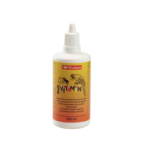 Diafarm multivit multivitaminai graužikams 100ml