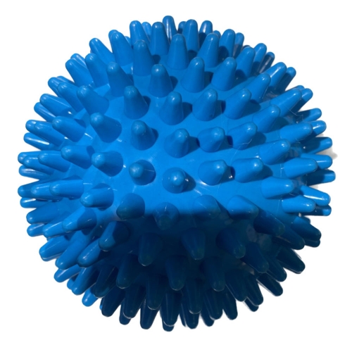 PetCity žaislas šunims-spygliuotas kamuoliukas, mėlynas, 7 cm
