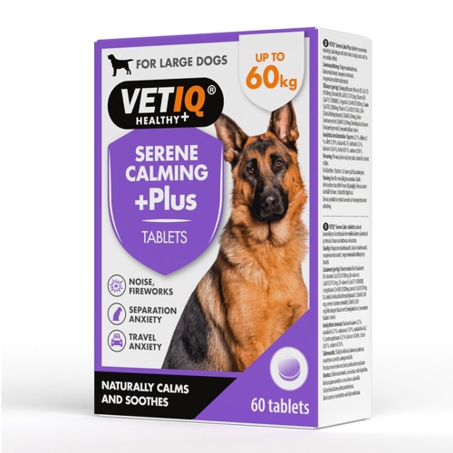 VETIQ Serene Calm Plus raminančios tabletės augintiniams, 60 vnt.