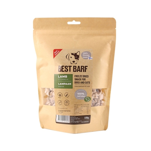 Best Barf šaltai džiovintas ėrienos skrandis, 100g