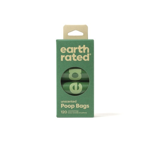 Earth Rated maišeliai ekskrementams, 120 vnt., bekvapiai