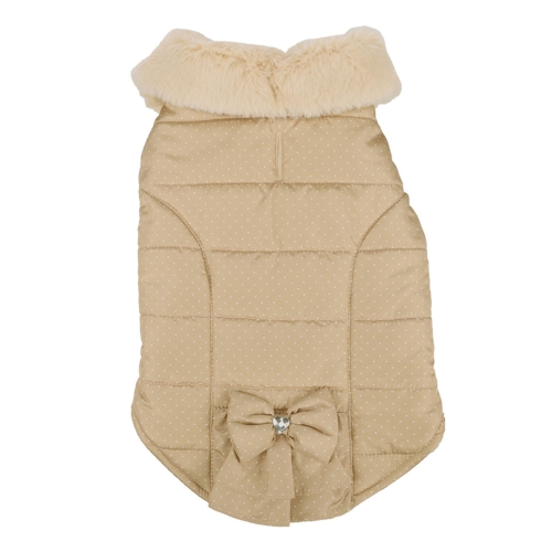 Flamingo Guzzi striukė šunims, 25 cm, smėlio spalvos