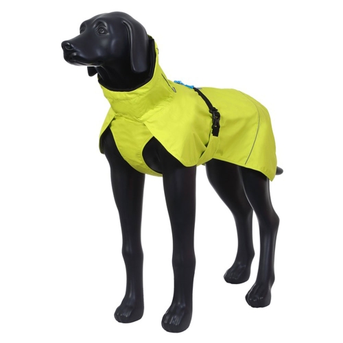 Icepeak Strike lietpaltis šunims, M dydžio, ryškiai žalias