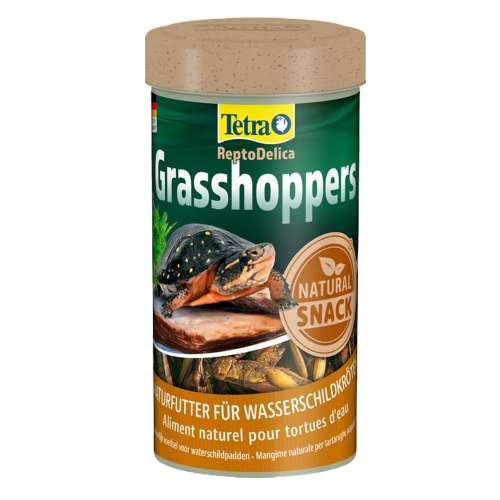 Tetra Reptodelica Grasshoppers maistas vėžliams, 250ml