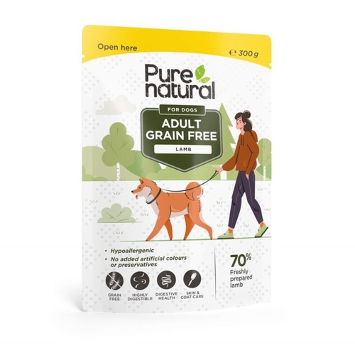 Purenatural konservai šunims su ėriena, 300 g