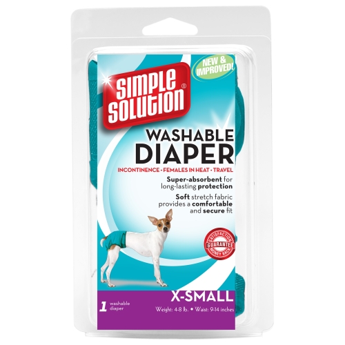 Simple Solution plaunamos sauskelnės patelėms, XS