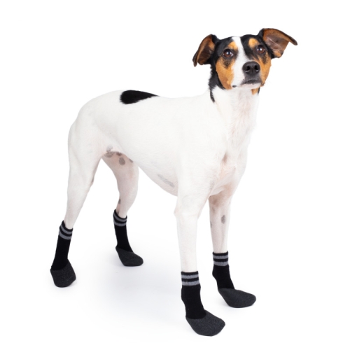 BASIC PAWS KOJINĖS, 4 VNT. 4 DYDIS, JUODOS*