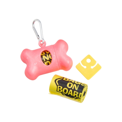 BOB HIGIENINIŲ MAIŠELIŲ LAIKIKLIS - ROŽINIS KAULIUKAS