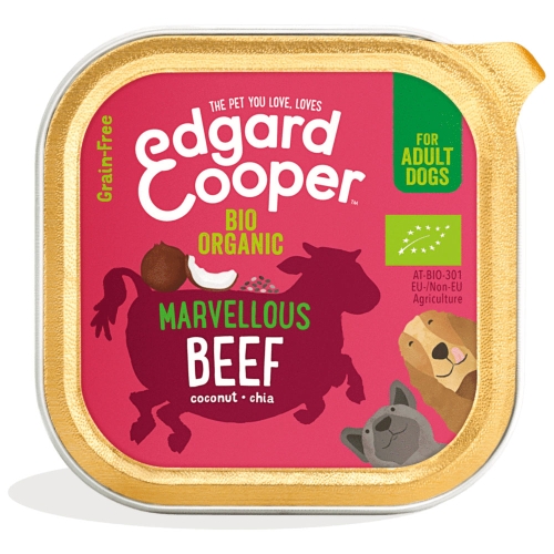 Edgard Cooper konservai šunims su jautiena, 100g