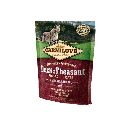 Carnilove Hairball maistas katėms su antiena, 400 g