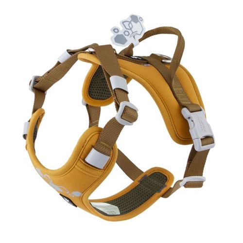 Hurtta Weekend Warrior II Eco petnešos šunims, 55-70 cm, rudos