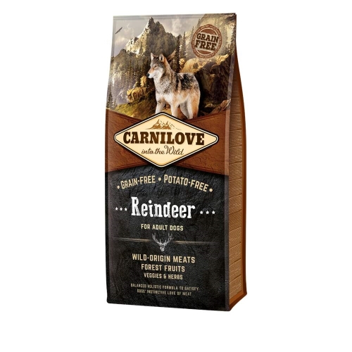Carnilove maistas šunims su elniena, 12 kg